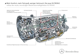 Neunstufen-Automatik im Mercedes-Benz E 350 BlueTEC: Premiere für die neue 9G-TRONIC