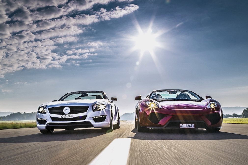 FAB SL 63 AMG Bayard FAB MP4-12C Spider Terso