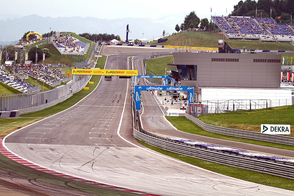 Formel 1-Rennstrecke in Spielberg