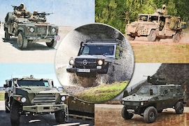 Militärfahrzeuge Wolf
