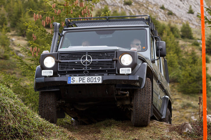 Mercedes G-Klasse Gelände
