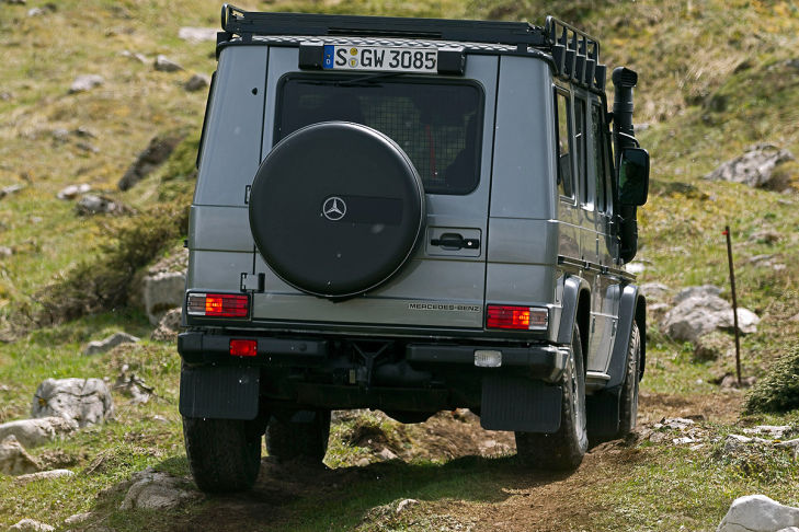 Mercedes G-Klasse hinten