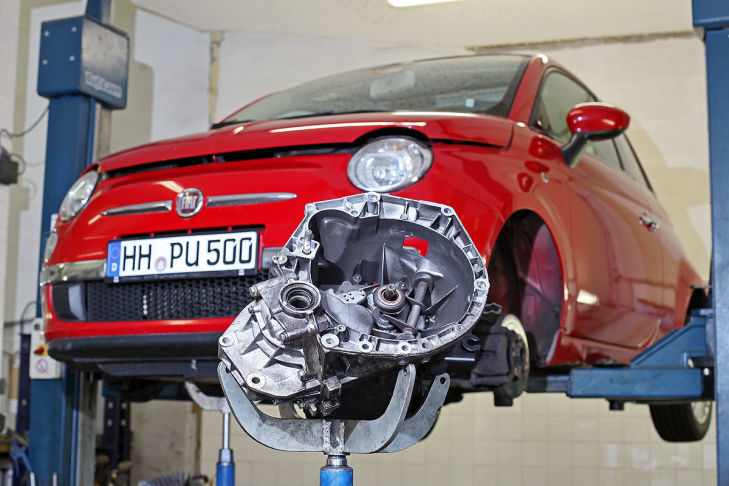 Fiat 500, AUTO BILD-Dauertest, Getriebeschaden