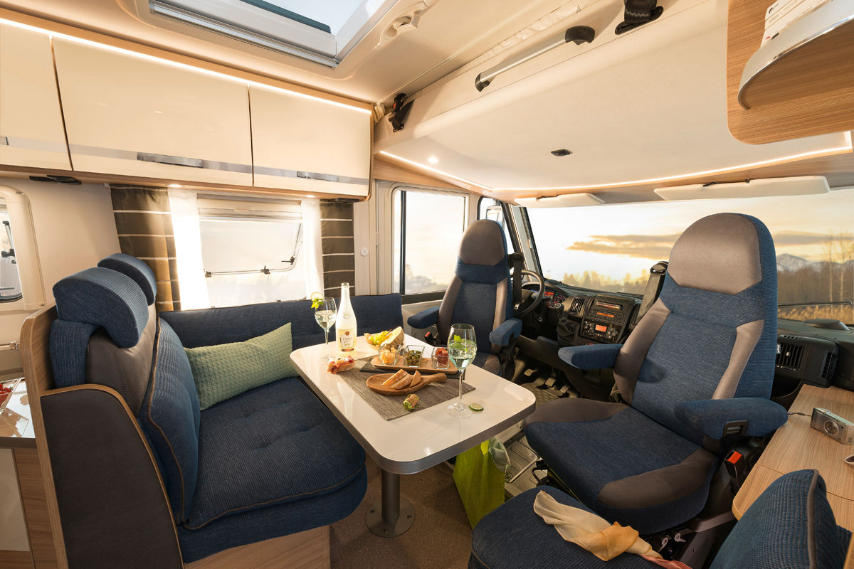 Dethleffs Globebus (integriert) Innenansicht