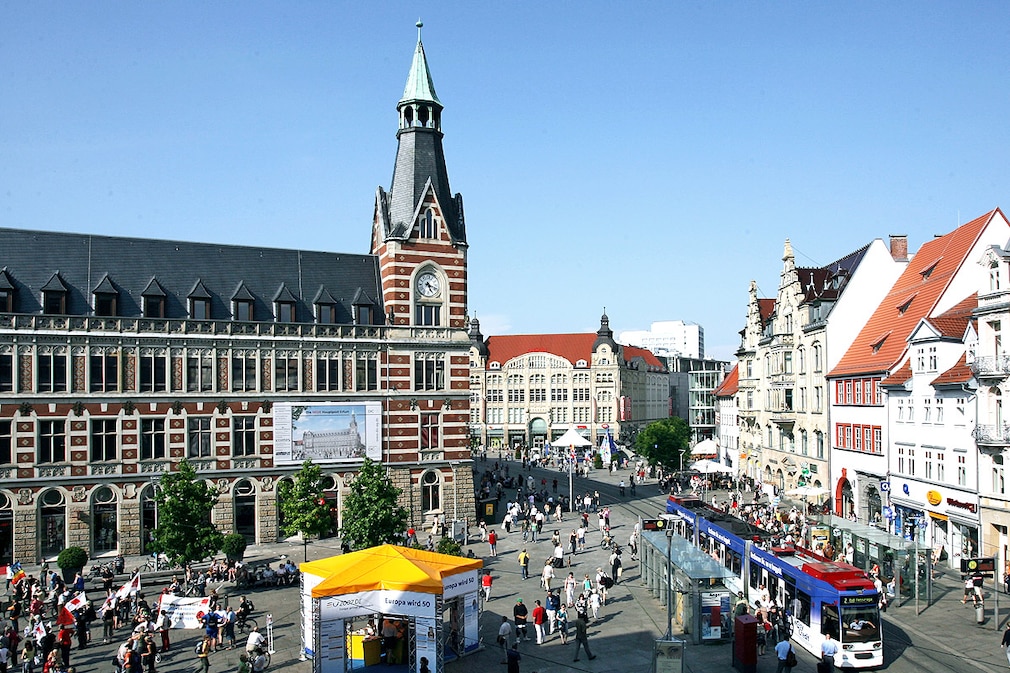 Erfurt Stadtansicht