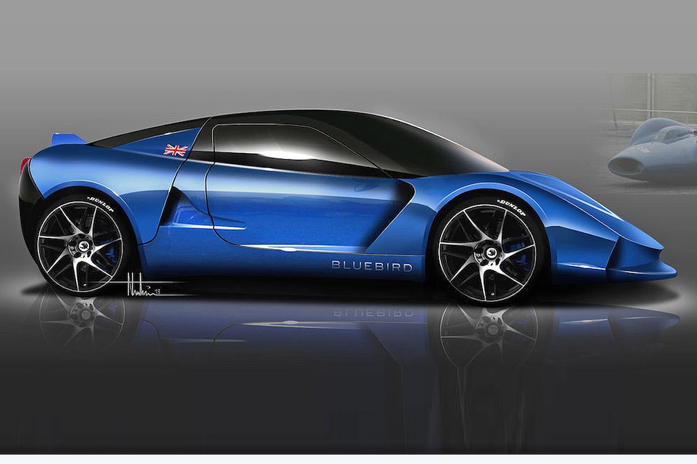 Bluebird DC50 Elektro-Sportwagen
