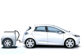 EP Tender baut einen Range Extender als Trailer für E-Autos mit Anhängekupplung