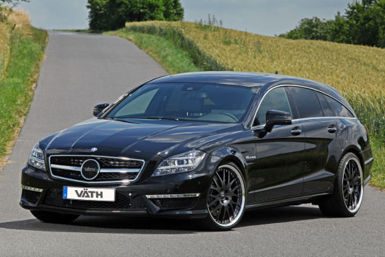 Mercedes-Benz CLS Shooting Brake 63 AMG Väth schräg vorne