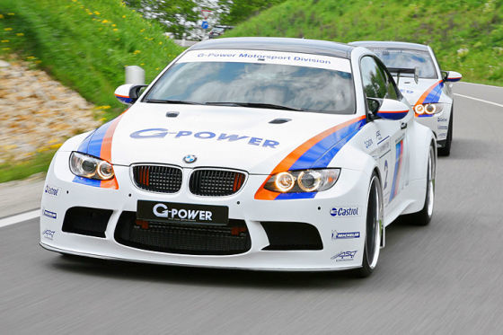 BMW M3 G-Power schräg vorne