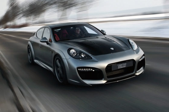 Porsche Panamera TechArt schräg vorne