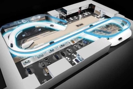 BMW-Fahrbahn auf der IAA