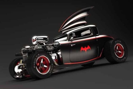 Batmobil von Mark La Frenais