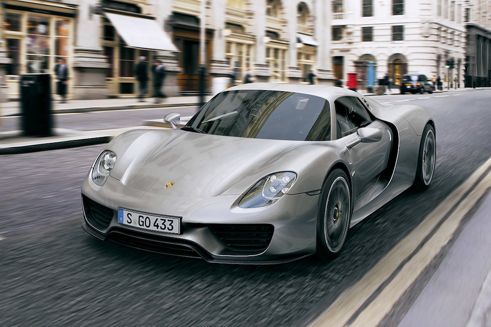 Porsche 918 Spyder mit Jay Leno und Fran Walliser