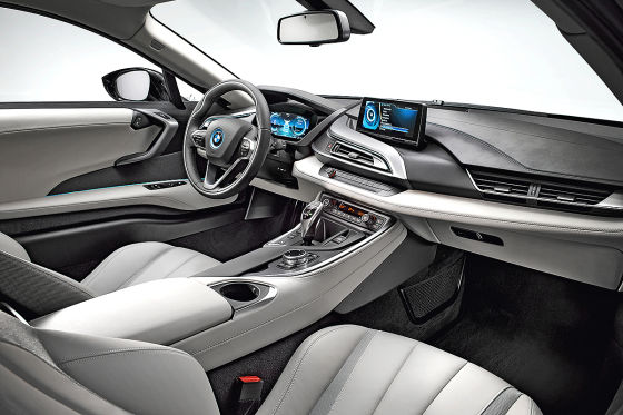 BMW i8 Plug-in-Hybrid Innenraum