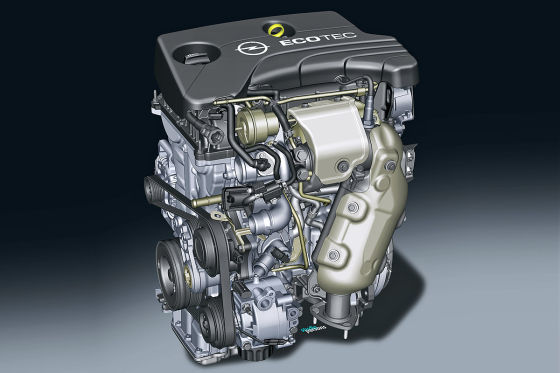 Opel 1.0-Liter SIDI-Motor