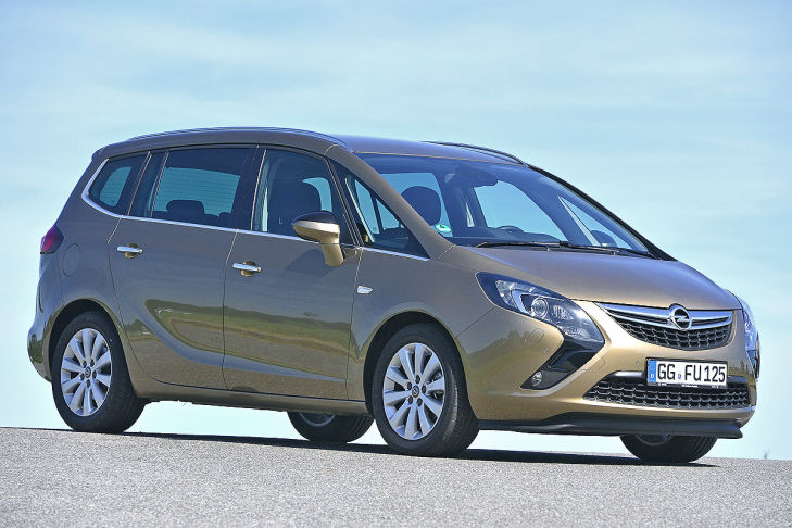 Test Kindersitze im Opel Zafira Tourer 1.6 CDTI