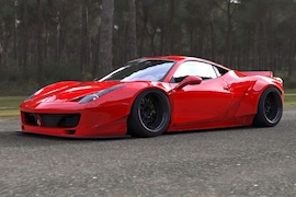 Ferrari 458 Italia LB Performance schräg vorne