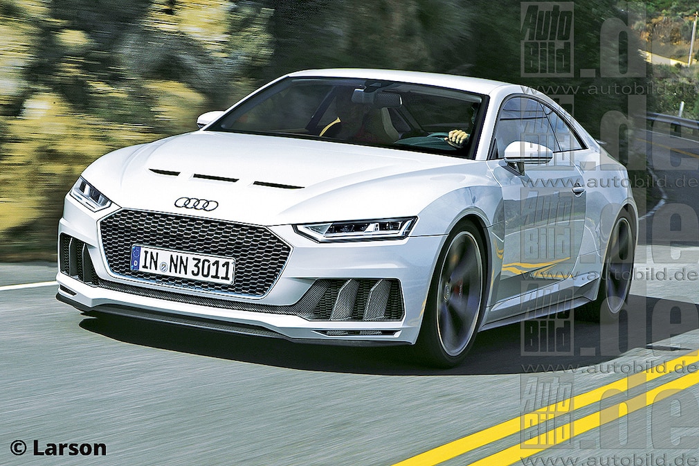 Audi Sport quattro concept Illustration