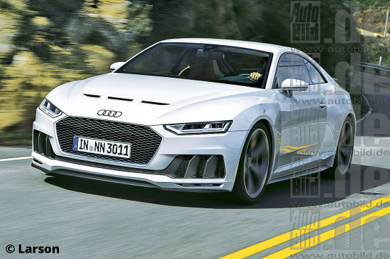Audi Sport quattro concept Illustration