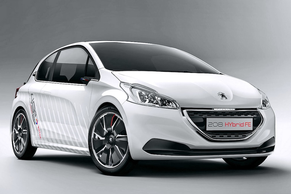 Studie Peugeot 208 Hybrid FE