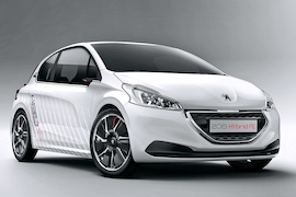 Studie Peugeot 208 Hybrid FE