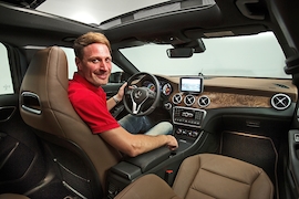 Mercedes GLA: Sitzprobe / IAA 2013