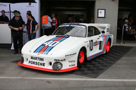 Porsche hatte sein "Baby" mitgebracht...