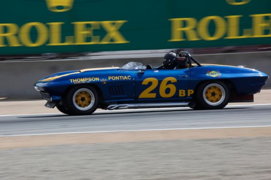 Die Corvette-Geburtstagkinder waren gut sortiert: Hier eine C2 als Roadster (1964).