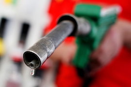 Gas pump nozzle