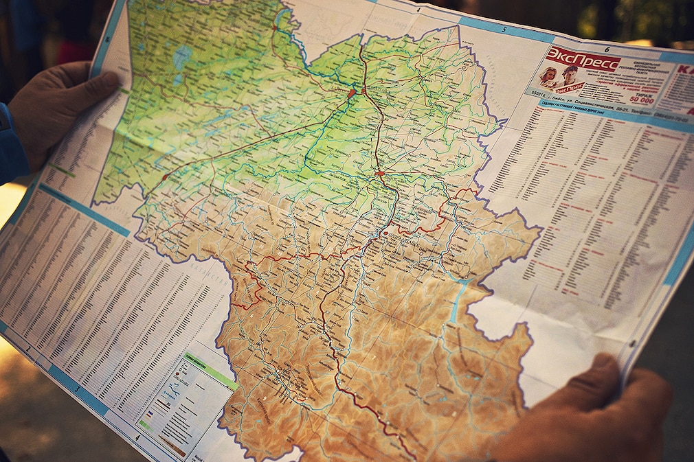 Von  Artybasch nach Gorno-Altaisk