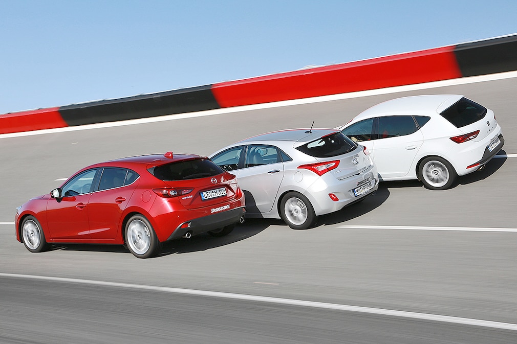 Hyundai i30 Mazda3 Seat Leon