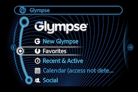 Connected App Glympse für den Mini