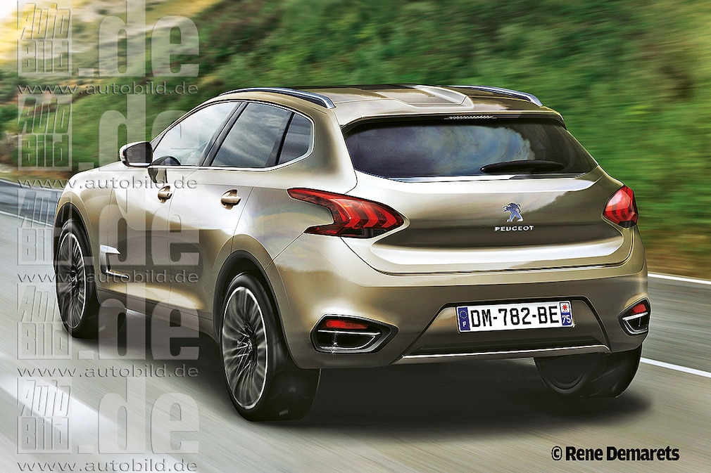 Peugeot 6008 Illustration