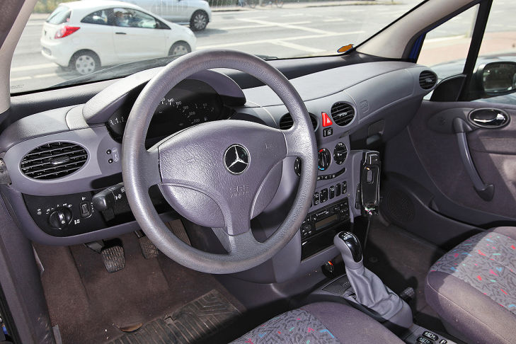 Mercedes A-Klasse 160, Innenraum