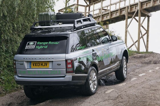 Range Rover Hybrid Heckansicht