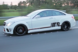 Mercedes E 500 Coupé M&D schräg vorne