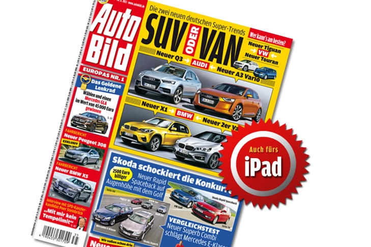 Titel Auto Bild 35-2013 iPad