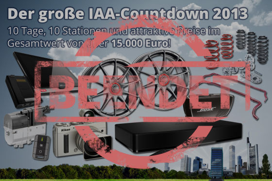 IAA-Countdown 2013
