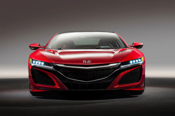 Acura NSX Heck