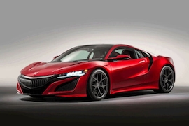 Honda/Acura NSX (2015): Detroit Motor Show