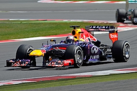 Vettel Silverstone GP 2013