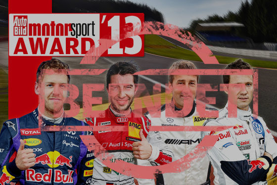 AUTO BILD MOTORSPORT AWARD 2013