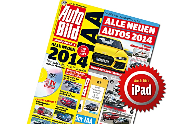 Titel Auto Bild 36-2013 DVD-Titel Ipad