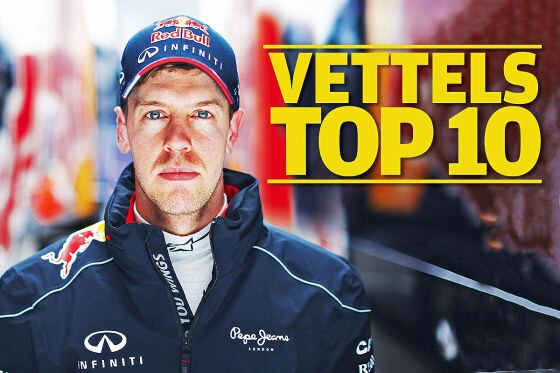 Das sind Vettels Top 10