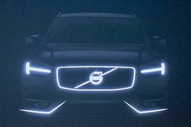 Volvo XC90 schimmernde Front
