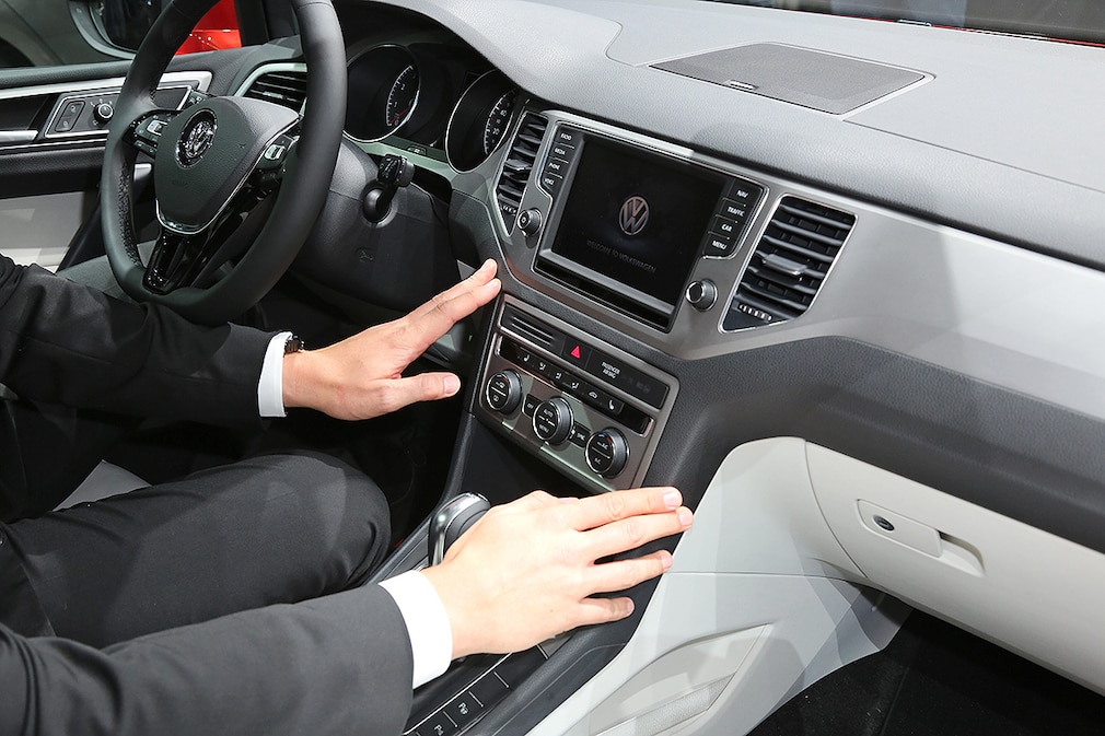 Sitzprobe VW Golf Sportsvan