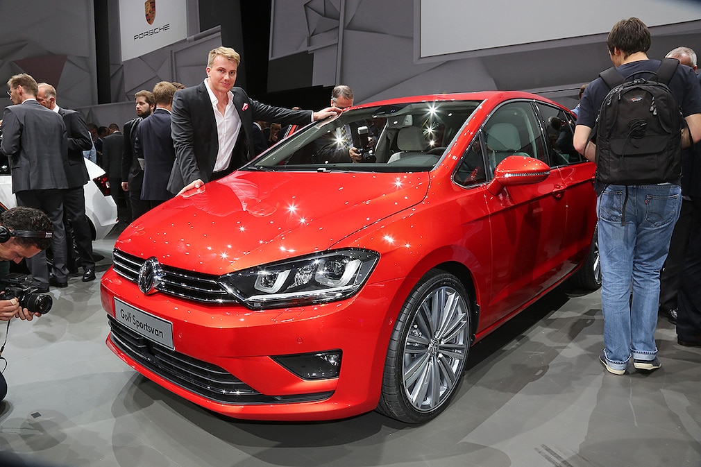 Sitzprobe VW Golf Sportsvan