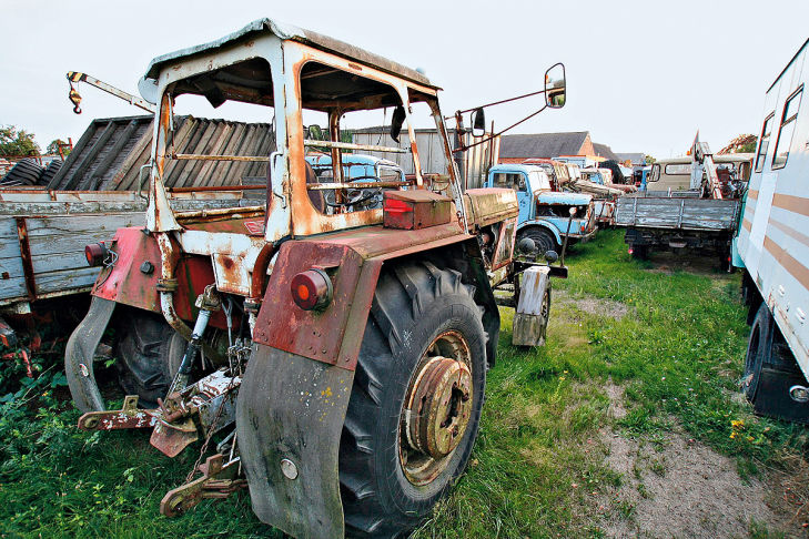 Scheunenfund Trecker