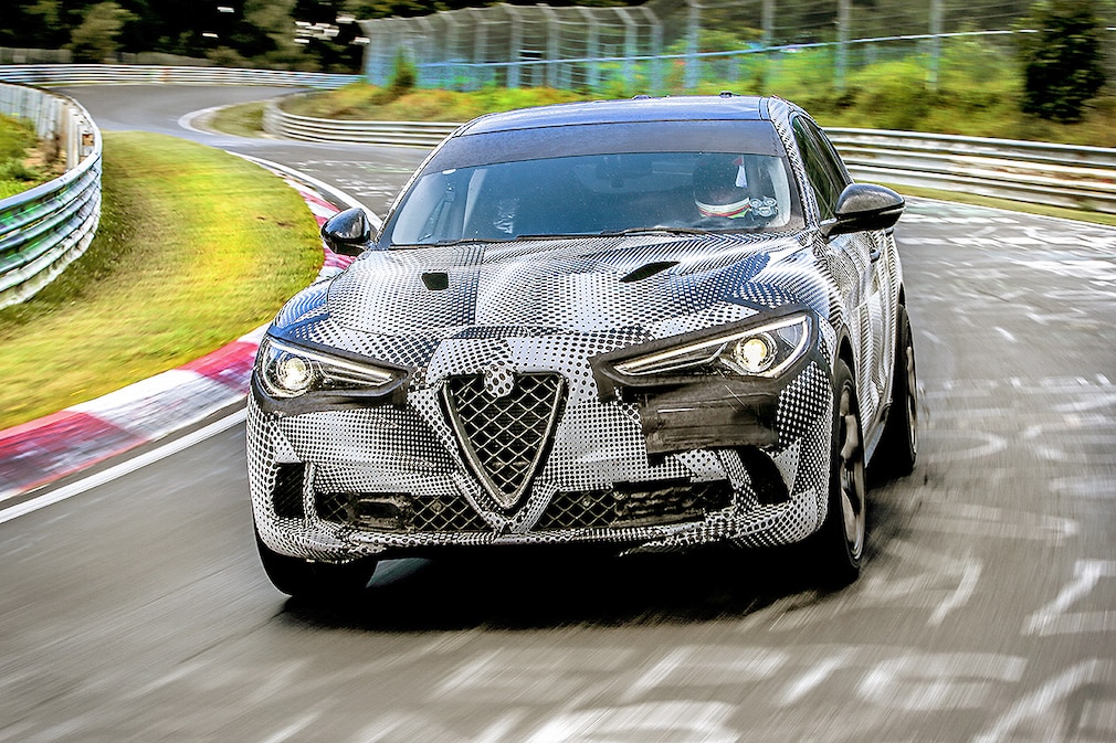Alfa Romeo Stelvio Quadrifoglio fährt Rekord auf der Nürburgring-Nordschleife