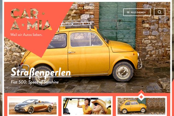 CAR.A.MIA ist jetzt online